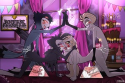 [H1DRAW] Daddies x Daughters in the Penthouse of Asmodeus (Daddies' Devoted Daughters) page 2