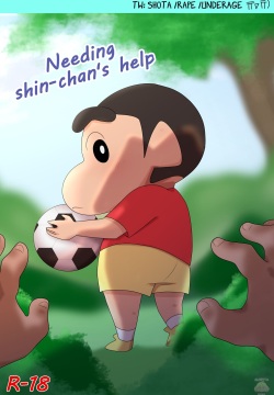 Needing shin-chan's help