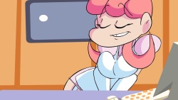 [Spazkid] Ash And Brock Masturbate To Nurse Joy's Ass page 5