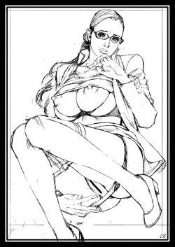 [電脳山咲組] 十六夜ラフ画汁XVI ラフ画集 in 淫Y赤絨毯2 page 7
