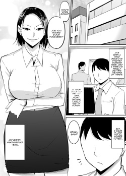 [Kinukazu Koubou (Kinuzuka Kazuki)] Akogare no Onna Joushi ga Douryou no Charao ni Otosareru Hanashi | The Boss I Have a Crush on was Corrupted by a Playboy [English] [Darg777 Translations] page 2
