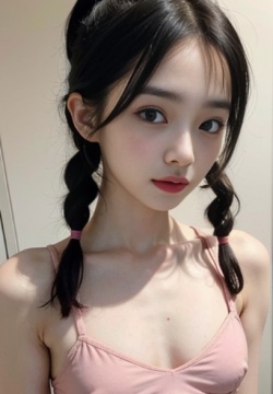 Ai generated cute asian girls