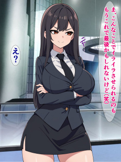 [Sazameki Dori (Sazameki)] Ore o Kubi ni Shita Bakunyuu Onna Joushi ga Zenra de Dogeza Shinikita Kedo, Ore o Modoso Uttatte Mou Osoi! page 3