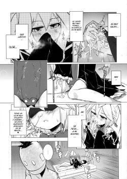 (C82) [Shichimen Soka (Sexyturkey, momo, Ryou)] Kenja ni Oshiri Ijirareru Hon (Lotte no Omocha!) [Spanish] [Elmoedela8] page 10