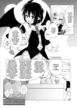 (C82) [Shichimen Soka (Sexyturkey, momo, Ryou)] Kenja ni Oshiri Ijirareru Hon (Lotte no Omocha!) [Spanish] [Elmoedela8] page 5