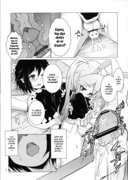(C82) [Shichimen Soka (Sexyturkey, momo, Ryou)] Kenja ni Oshiri Ijirareru Hon (Lotte no Omocha!) [Spanish] [Elmoedela8] page 8