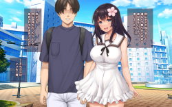 [Airy Socks En]  Kanojo to Charao to Manatsu no Arbeit page 4