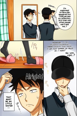 [Execio (Urokozuki)] Sonzai ga Kieru Boushi o Te ni Ireta Ore wa Joshiryo de Semen Matsuri o Shichaimashita | After obtaining a cap that erases my existence, I unleashed a festival of semen at a women's dormitory [English] [Hikari no kaze] page 3