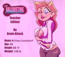 Ballbusting Bimbo: Teacher Edition