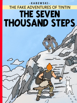 The Fake Adventures of Tintin collection page 9