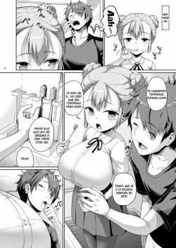[Zetsubou Shiromuji (Shousan Bouzu)] Kyonyuu no Oyako ni Osewa ni Nattemasu 1-4 [Spanish] page 3