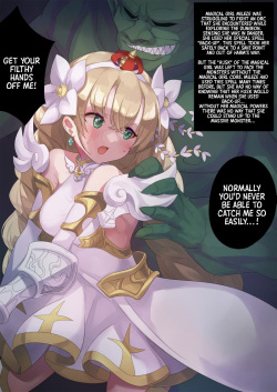 [Shock Cream Puff] Ryoujoku Dorei-ka BAD END | Rape and Enslavement BAD END [English] page 1