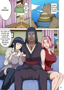 [NARUHO-Dou (Naruhodo)] SakuHina Inninden Full Color Remake-ban (NARUTO) [Spanish] [Anormaloide] [Digital] page 2