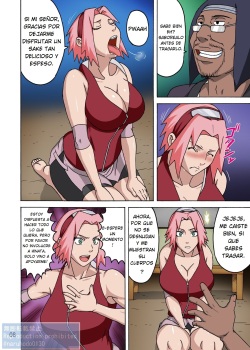 [NARUHO-Dou (Naruhodo)] SakuHina Inninden Full Color Remake-ban (NARUTO) [Spanish] [Anormaloide] [Digital] page 9
