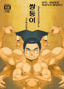 (Yarou Fes 2012 Oosaka Aki no Jin) [KOWMEIISM (Kasai Kowmei)] Tadashii Danshi no Kyouren Hou (San) Sousaiji | 올바른 남자의 교육법 3 쌍둥이 [Korean] [Digital] page 1
