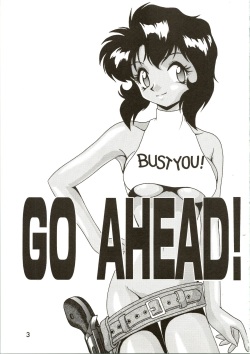(C49) [G.N.P. (Fukayama Ryouichi)] GO AHEAD (Gunsmith Cats) page 3