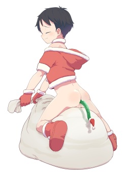[Satuyo] Boyish Santa no Oshikko Present - A pee-pee present from a tomboy page 5