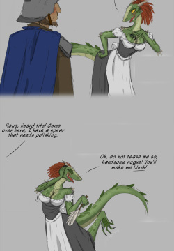 Lusty Argonian Maid