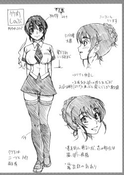 [Fukudahda] Honey Blonde Toranoana Gentei Shousasshi Mini Settei Shiryoushuu page 4