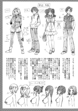 [Fukudahda] Honey Blonde Toranoana Gentei Shousasshi Mini Settei Shiryoushuu page 7