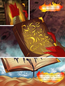 Firedrive24 Comic: Rise of the Dark Goddess CH:1-3