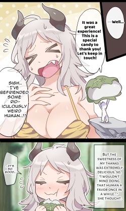 [imaat] Giant Demon Girl VORE [English / Japanese] page 5