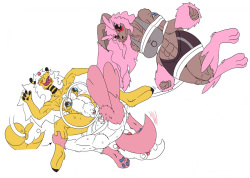 [DocTenebris (Slowmo12/Arcadian123)] Joining The Bandits, Becoming a Herm Ampharos, A Delicious Renamon &amp; Petra and Felina page 2
