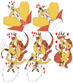 [DocTenebris (Slowmo12/Arcadian123)] Joining The Bandits, Becoming a Herm Ampharos, A Delicious Renamon &amp; Petra and Felina page 5