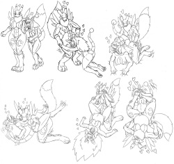 [DocTenebris (Slowmo12/Arcadian123)] Joining The Bandits, Becoming a Herm Ampharos, A Delicious Renamon &amp; Petra and Felina page 6