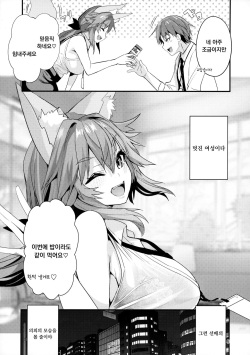 (C101) [Yamitsuki Honpo (Wise Speak)] Senpai OL Tamamo-san - Senpai Office Worker Tamamo (Fate/EXTRA CCC) [Korean] page 4