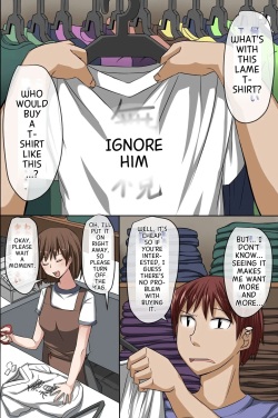 [DL Mate (Hanekumo)] Sonzai ga Mushi Sareru T-Shirt ~Ore ga Nani o Shite mo Dare mo Ki ni Shinai Sekai ga Attara~ [English] [MTL] page 2