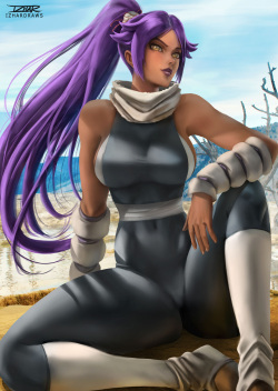 IzharDraws Yoruichi Shihōin page 2