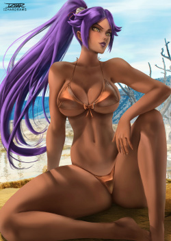 IzharDraws Yoruichi Shihōin page 5