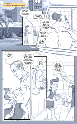 (the Dirty Monkey) Sweeten The Deal(sketches) page 3