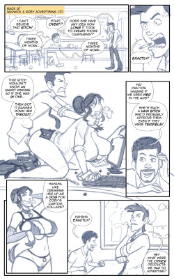 (the Dirty Monkey) Sweeten The Deal(sketches) page 4