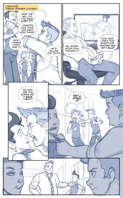 (the Dirty Monkey) Sweeten The Deal(sketches) page 5
