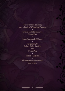 [Totempole] The Tentacle Academy - Part 1 Book of Wriggling Pleasure [French] [La sainte Perv'] page 2