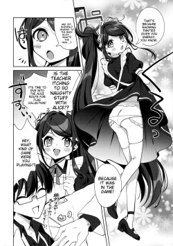 (C103) [Harugakita (Tsukushi Haru)] Alice, Sensei Route ni Totsunyuu desu! (Blue Archive) [English] [MTL] page 6
