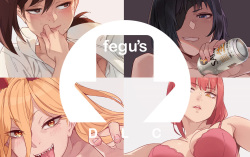 [feguimel] DLC #91 - Chainsawman Girls page 1