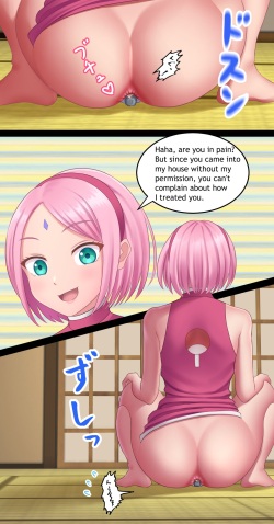 [Bunchi] Sakura Haruno Farts page 2